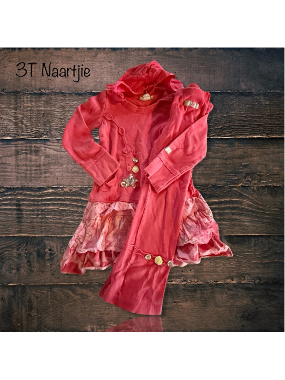 3T Naartjie Whimsical Sparkle Dress Set